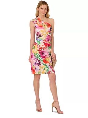 Adrianna Papell Floral Dress